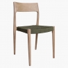 Chaise Freya vert foncé