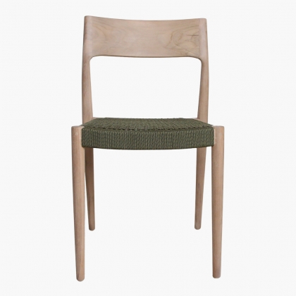 Chaise Freya vert foncé