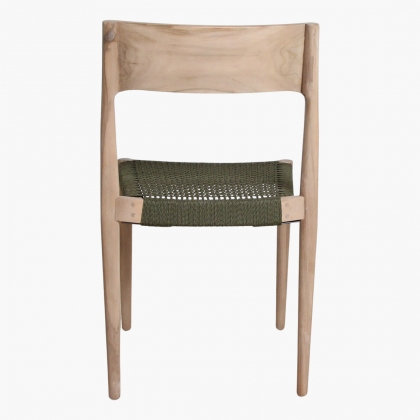 Chaise Freya vert foncé