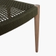 Chaise Freya vert foncé