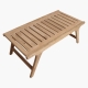 Table basse Odin en teck