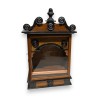The top of Morbier transformed into a display case