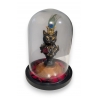 Décor Chat steampunk dans un globe en verre