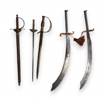 Lot de 5 sabres miniature