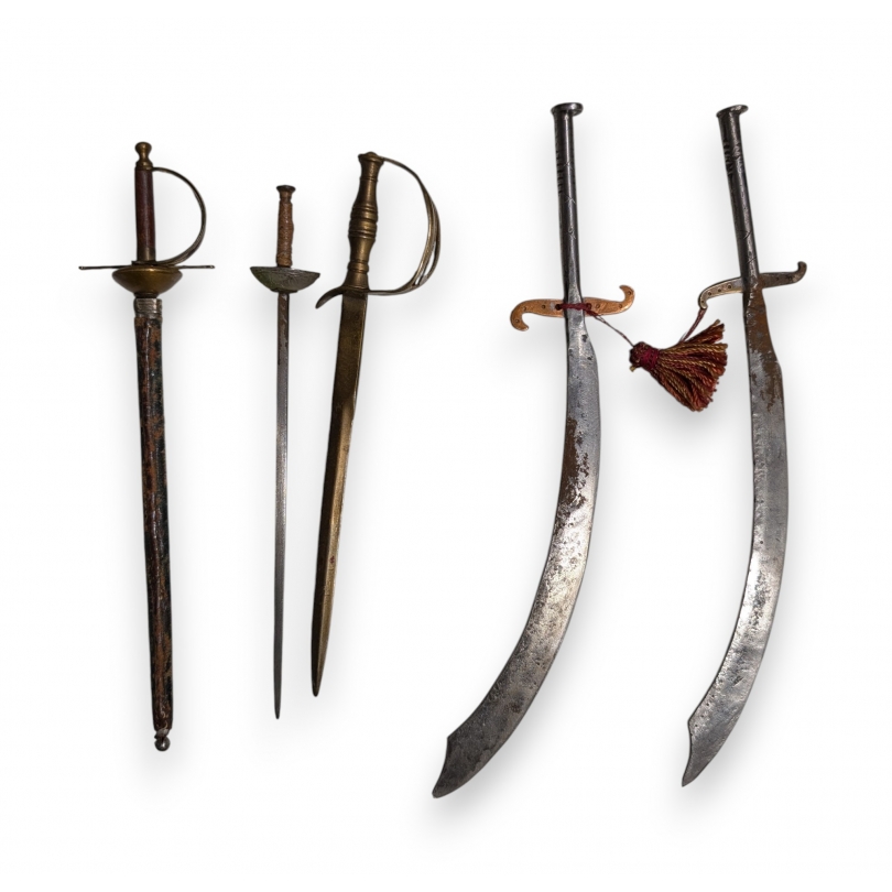 Lot de 5 sabres miniature