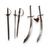 Lot de 5 sabres miniature