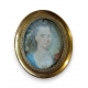Miniature Portrait de femme