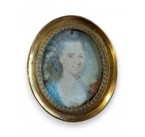 Miniature Portrait de femme