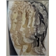 Lithographie "Visages" par ERNI