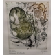 Lithographie "Un arbre" signé YERSIN