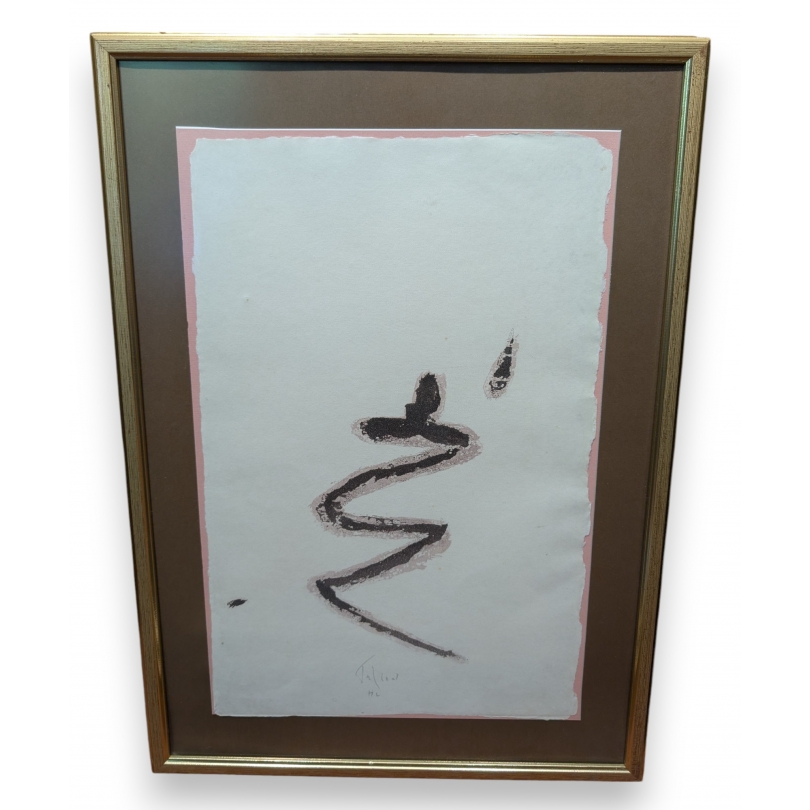 Lithographie "Composition" signée TAL COAT