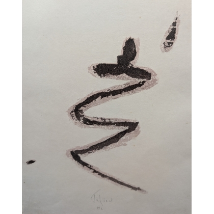 Lithographie "Composition" signée TAL COAT