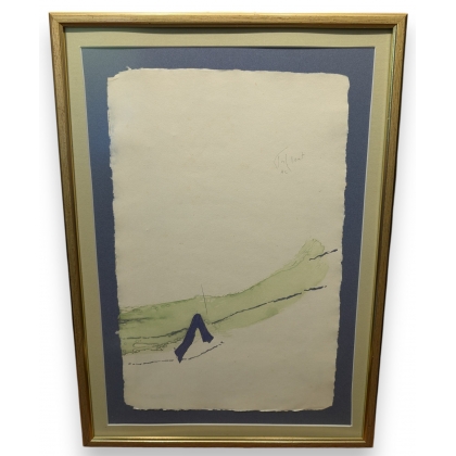 Lithographie "Composition" signée TAL COAT