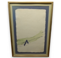 Lithographie "Composition" signée TAL COAT