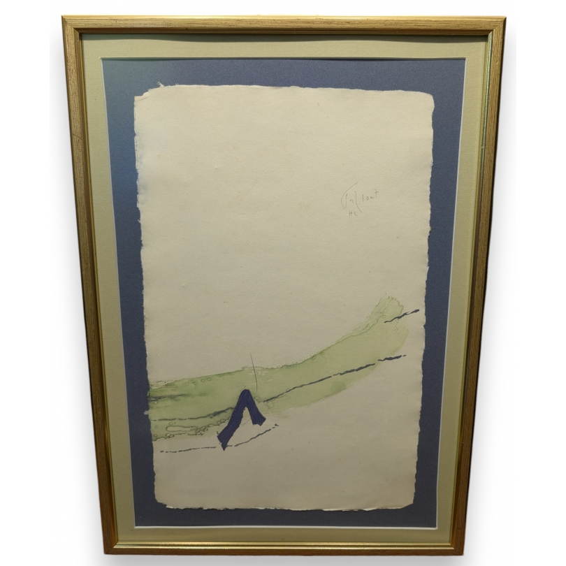 Lithographie "Composition" signée TAL COAT