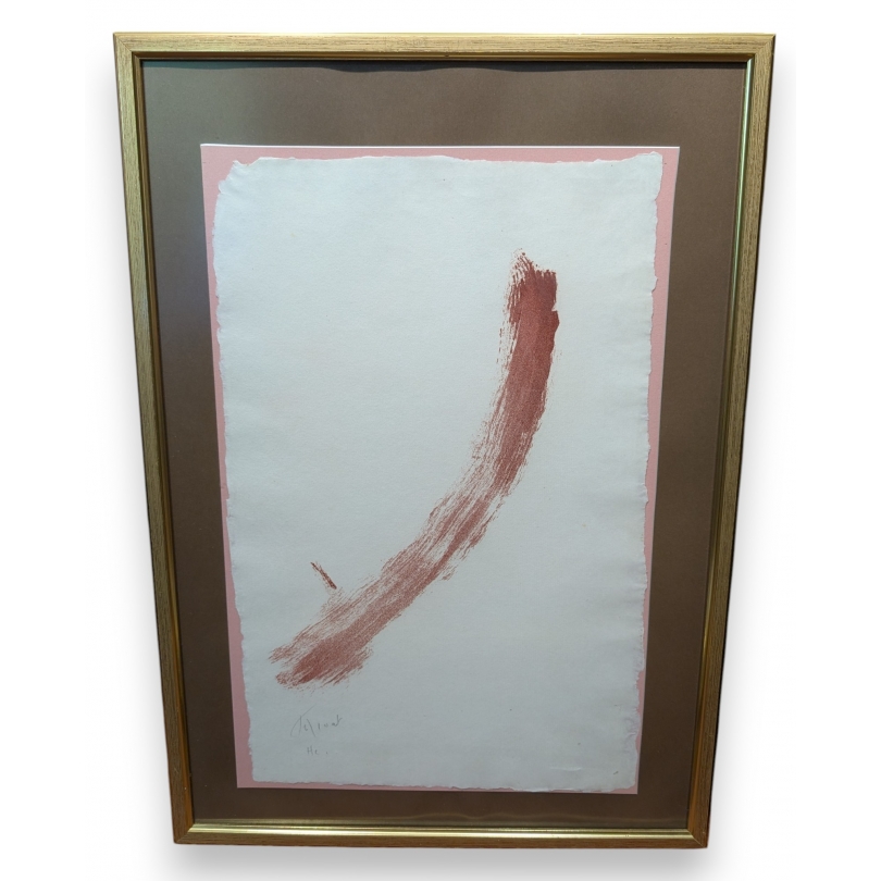 Lithographie "Composition" signée TAL COAT