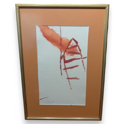 Lithographie "Composition" signée TAL COAT
