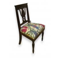 Chaise style Directoire en acajou