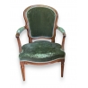 Fauteuil Louis XVI dossier fer à cheval