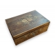 Coffret à bijoux marqueté avec boite à musique