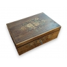 Coffret à bijoux marqueté avec boite à musique