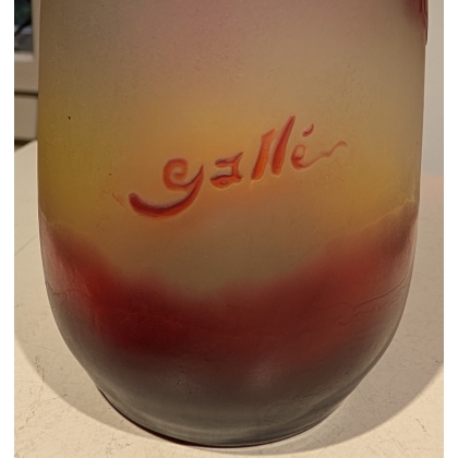 Vase Lierre signé GALLÉ