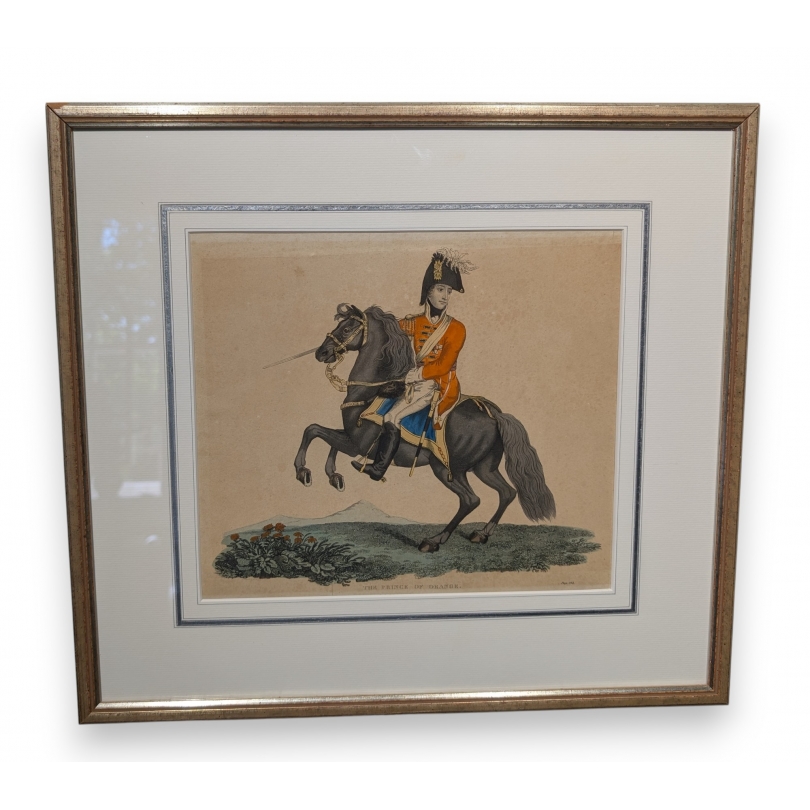 Gravure "The prince of Orange"
