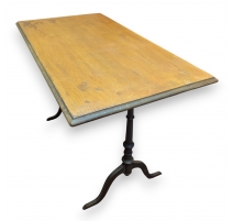 Table de bistrot rectangulaire
