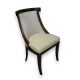 Chaise Empire Gondole, décor grecques,