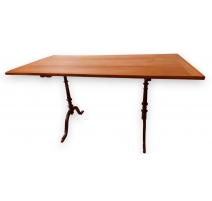 Table de bistrot rectangulaire