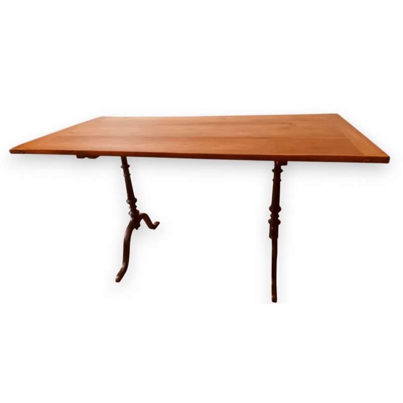 Table de bistrot rectangulaire