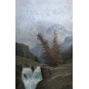 Tableau \"Montagnes\" signé GODCHAUX