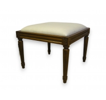 Tabouret style Louis XVI carré