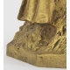 Bronze "Jeanne d'Arc enfant" signé LARCHE