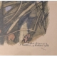 Gravure "Martin-pêcheur" signée Robert HAINARD