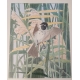 Aquarelle "Moineau" signée C. STERN