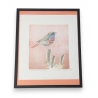 Lithographie "Gorge bleue" signée COSANDEY