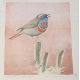 Lithographie "Gorge bleue" signée COSANDEY