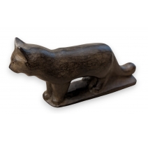 Bronze "Chat sauvage" signé HAINARD