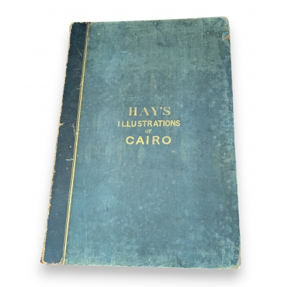 Livre \"Illustrations of Cairo\" par HAY