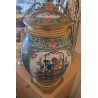 Vase couvert en porcelaine de Samson