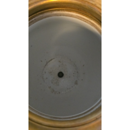 Vase couvert en porcelaine de Samson