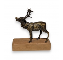 Cerf en bronze de Vienne