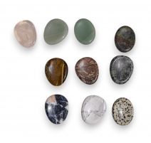 Lot de 10 pierres de poche