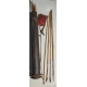 Carquois Ghanéen en cuir avec flèches