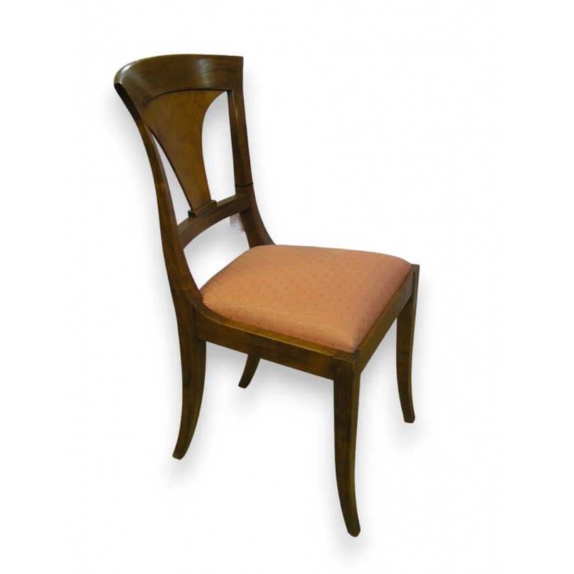 Chaise style Directoire en cerisier