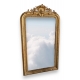 Miroir Napoléon III doré