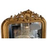 Miroir Napoléon III doré