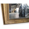 Miroir Napoléon III doré