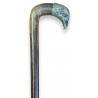 Canne poignée Tête d'aigle en argent